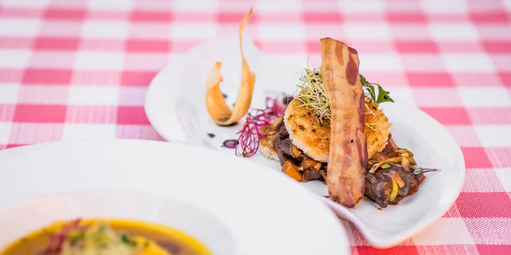 2-chodové degustačné kačacie alebo husacie menu