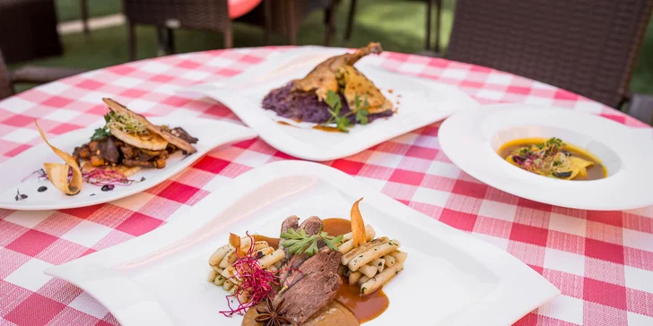 2-chodové degustačné kačacie alebo husacie menu