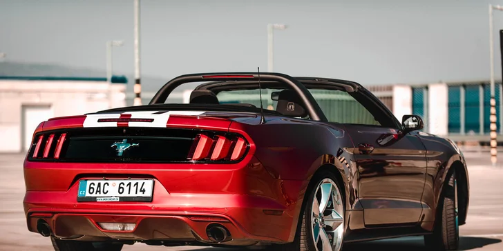 Prenájom legendárnej americkej klasiky Mustang Cabrio