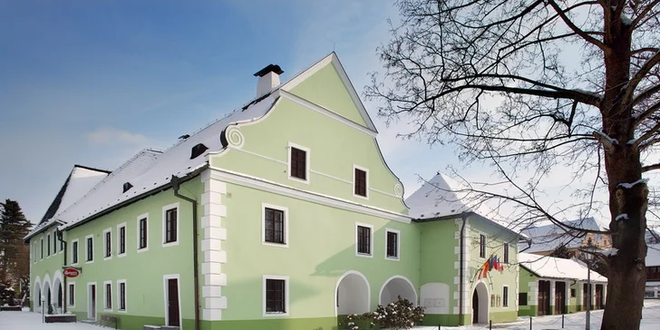 Romantika v Českom Krumlove s nadštandardnou polpenziou