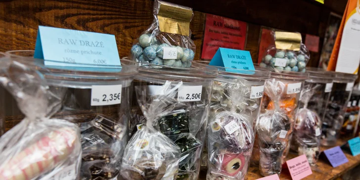 RAWKY: 25% zľava na nákup v predajni alebo hotové balíčky