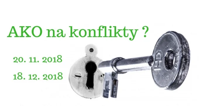 Ako na konflikty - večerný workshop v Nitre