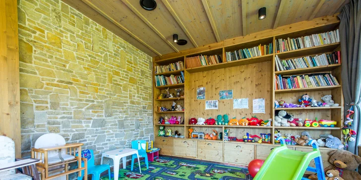 Chutné jedlo a relaxačný wellness pre dvoch v Resorte Levočská Dolina