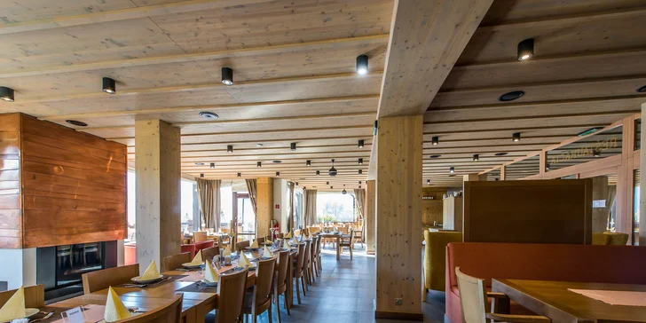 Chutné jedlo a relaxačný wellness pre dvoch v Resorte Levočská Dolina