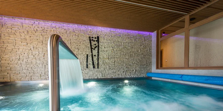 Chutné jedlo a relaxačný wellness pre dvoch v Resorte Levočská Dolina