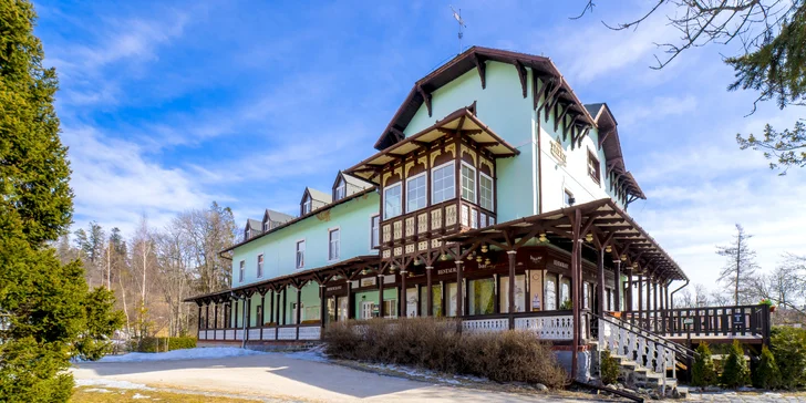 Štýlový historický Hotel Tatry*** v Tatranskej Lomnici