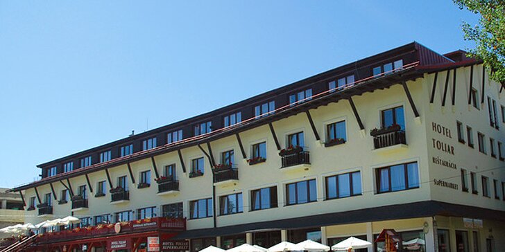 Luxusný wellness pobyt priamo pri Štrbskom Plese v Hoteli Toliar***