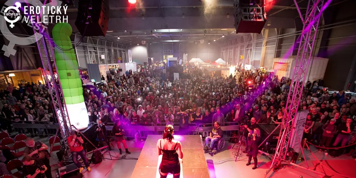 Vstupenky na erotický veľtrh Erofest 2018