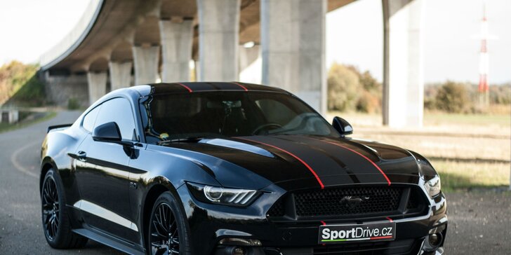 Jazda snov: 15–60 minút za volantom peckového Fordu Mustang GT