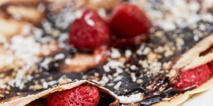 Sladká či slaná palacinka podľa výberu