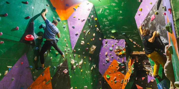 Vstupy na boulderingovú stenu s možnosťou inštruktáže