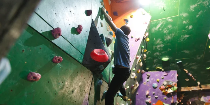 Vstupy na boulderingovú stenu s možnosťou inštruktáže