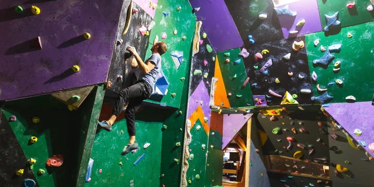 Vstupy na boulderingovú stenu s možnosťou inštruktáže