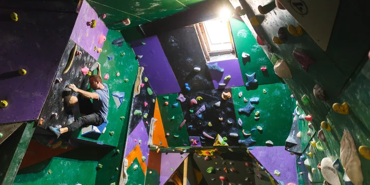 Vstupy na boulderingovú stenu s možnosťou inštruktáže