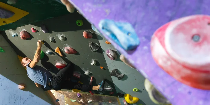 Vstupy na boulderingovú stenu s možnosťou inštruktáže