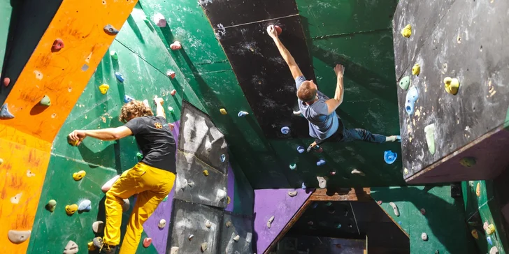 Vstupy na boulderingovú stenu s možnosťou inštruktáže