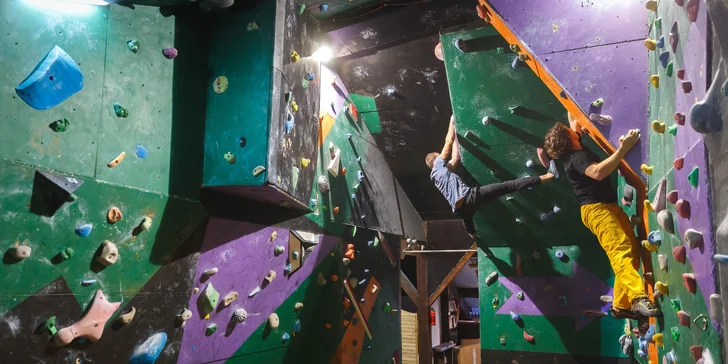 Vstupy na boulderingovú stenu s možnosťou inštruktáže