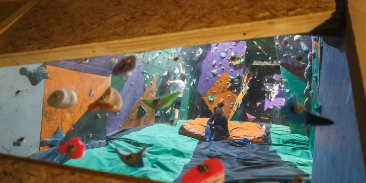 Vstupy na boulderingovú stenu s možnosťou inštruktáže