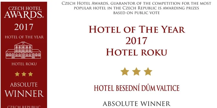 3-dňový pobyt vo Valticiach s neobmedzeným wellness a raňajkami
