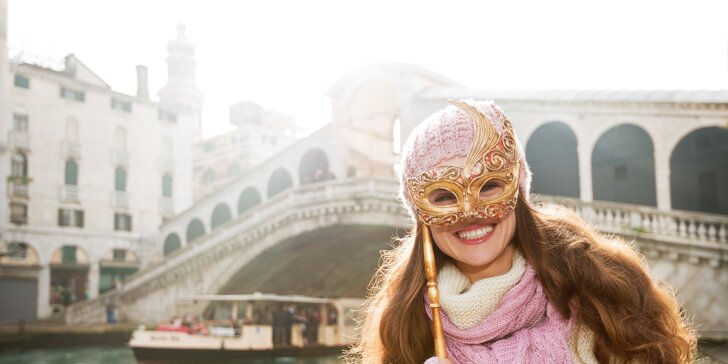 Benátske masky a karneval cisárovnej Sisi v Talianskych Alpách