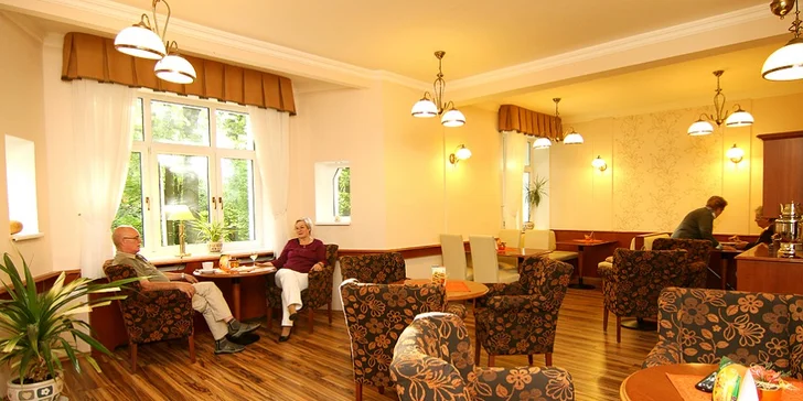 Wellness pobyt s procedúrami v Mariánskych Lázňach v 4 * hoteli s polpenziou