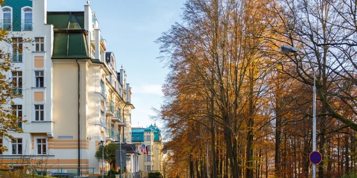 Wellness pobyt s procedúrami v Mariánskych Lázňach v 4 * hoteli s polpenziou