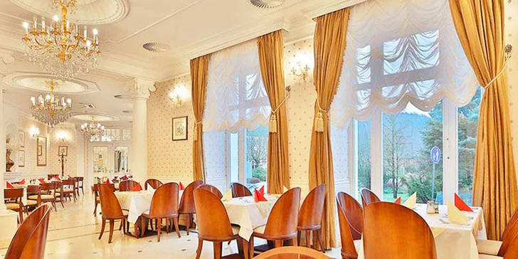 Relax v špičkovom 4* hoteli Sun, Mariánske Lázne: wellness procedúry, polpenzia, bazén