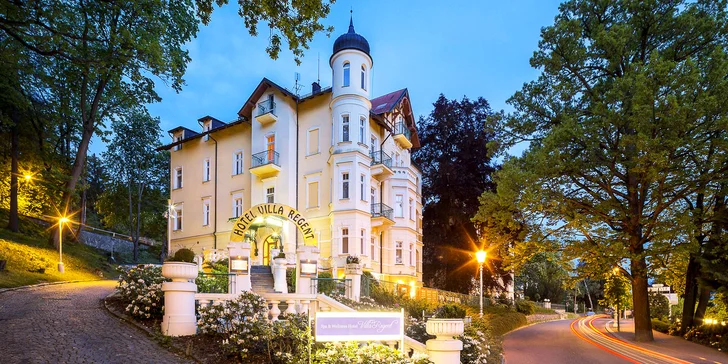 Mariánské Lázně pre 2 osoby: pobyt s polpenziou, wellness procedúrami aj bazénom