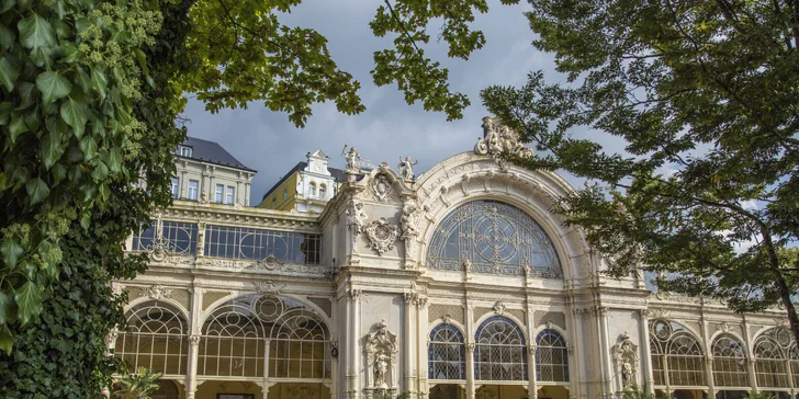 Mariánské Lázně pre 2 osoby: pobyt s polpenziou, wellness procedúrami aj bazénom