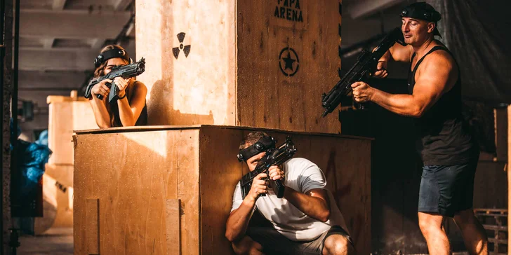 Laser game - akčná zábava v PAPA aréne v Bratislave