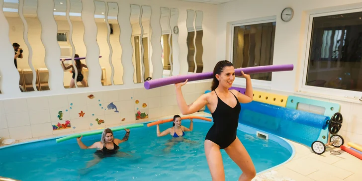 Vstupy na unikátne cvičenie vo vode aquafitness pre každého