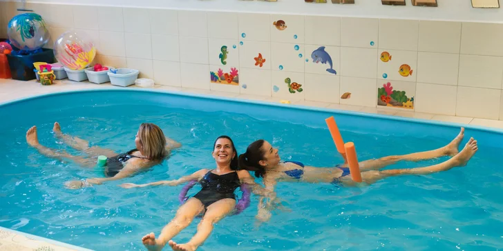 Vstupy na unikátne cvičenie vo vode aquafitness pre každého