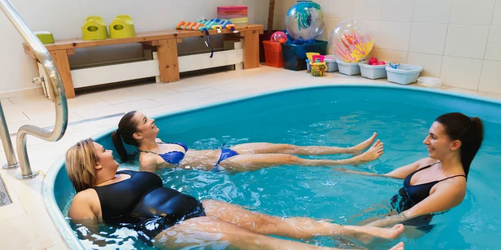 Vstupy na unikátne cvičenie vo vode aquafitness pre každého