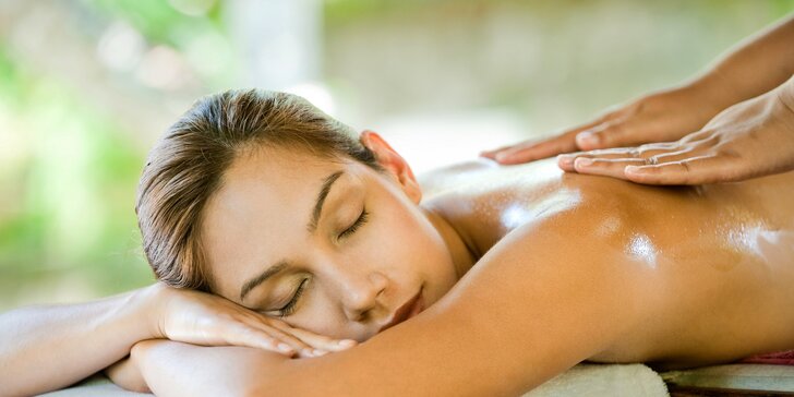 Relaxačná alebo klasická masáž aj s bankovaním