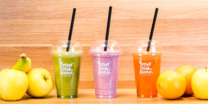 Namixujte si smoothie z čerstvého ovocia podľa vlastného výberu