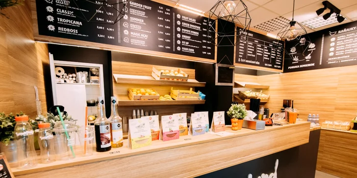 Namixujte si smoothie z čerstvého ovocia podľa vlastného výberu
