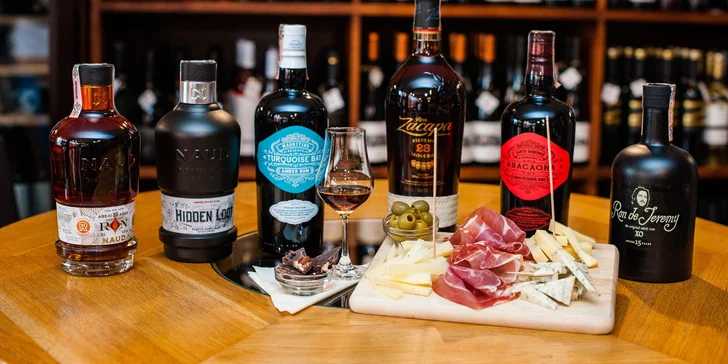 Profesionálna ochutnávka rumov so someliérom spoločnosti WINE EXPERT