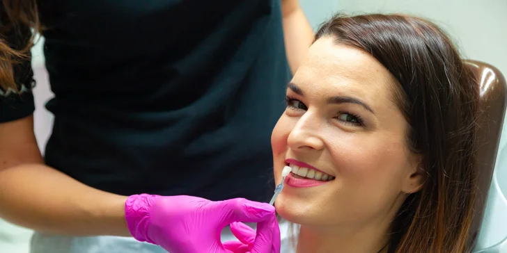 Ambulantné bielenie lampou Philips Zoom a komplexná dentálna hygiena