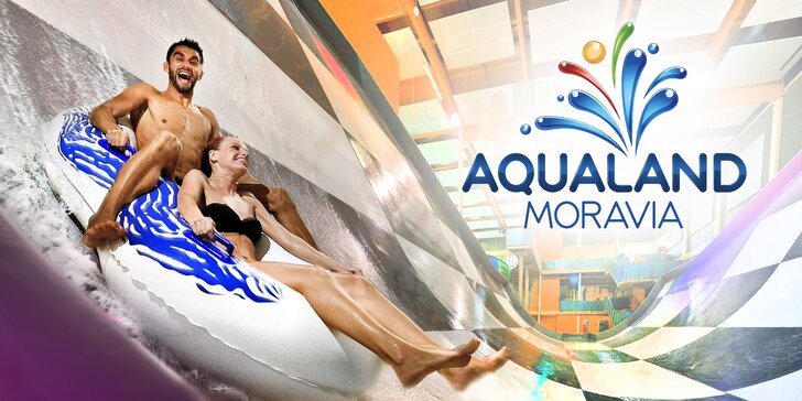 Celodenné vstupenky do Aqualandu Moravia vrátane wellness procedúr