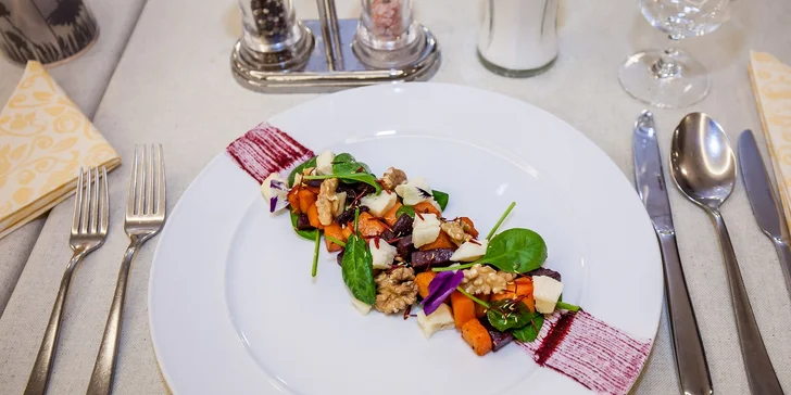 Zimné degustačné menu a wellness pre dvoch