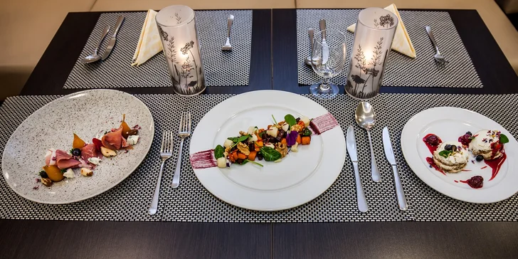 Zimné degustačné menu a wellness pre dvoch