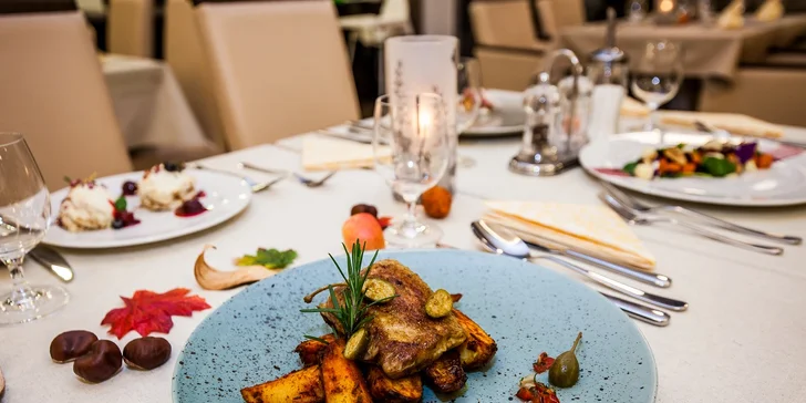 Zimné degustačné menu a wellness pre dvoch