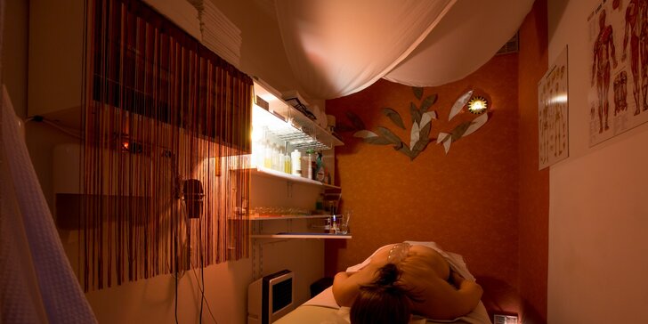 Uvoľňujúca masáž aj s možnosťou vstupu do fínskej či parnej sauny