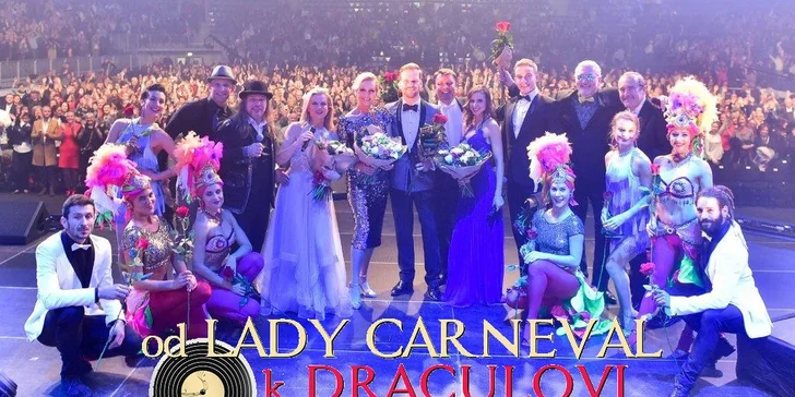 Vstupenka na hudobnú show od LADY CARNEVAL K DRACULOVI