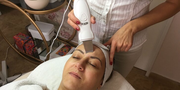 Kompletné ošetrenie tváre a dekoltu s masážou