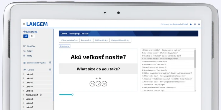 Online kurz angličtiny s uznávaným certifikátom!
