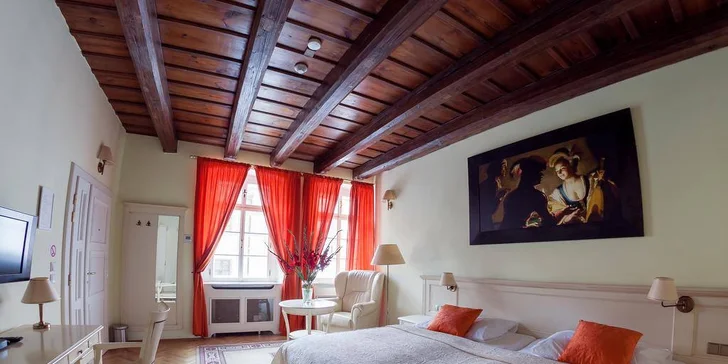 Pobyt s raňajkami v Tyn Yard Residence**** 150 m od Staromestského námestia