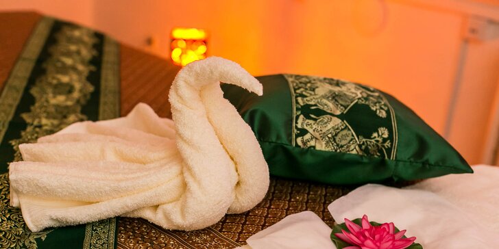 Párová thajská masáž v salóne MALI: 90 min. za cenu 60 min.