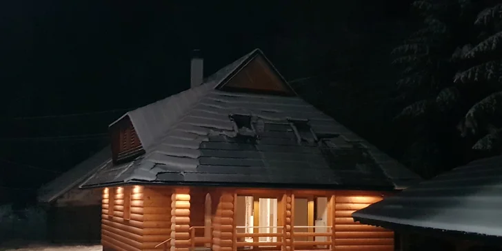 Čarovná ZIMA v krásnej chate neďaleko Donovalov