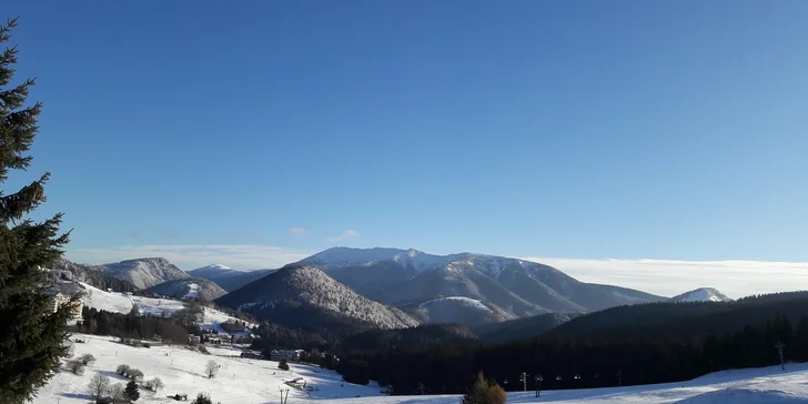 Zimná lyžovačka na Donovaloch v Apartmánovom dome Kamzík